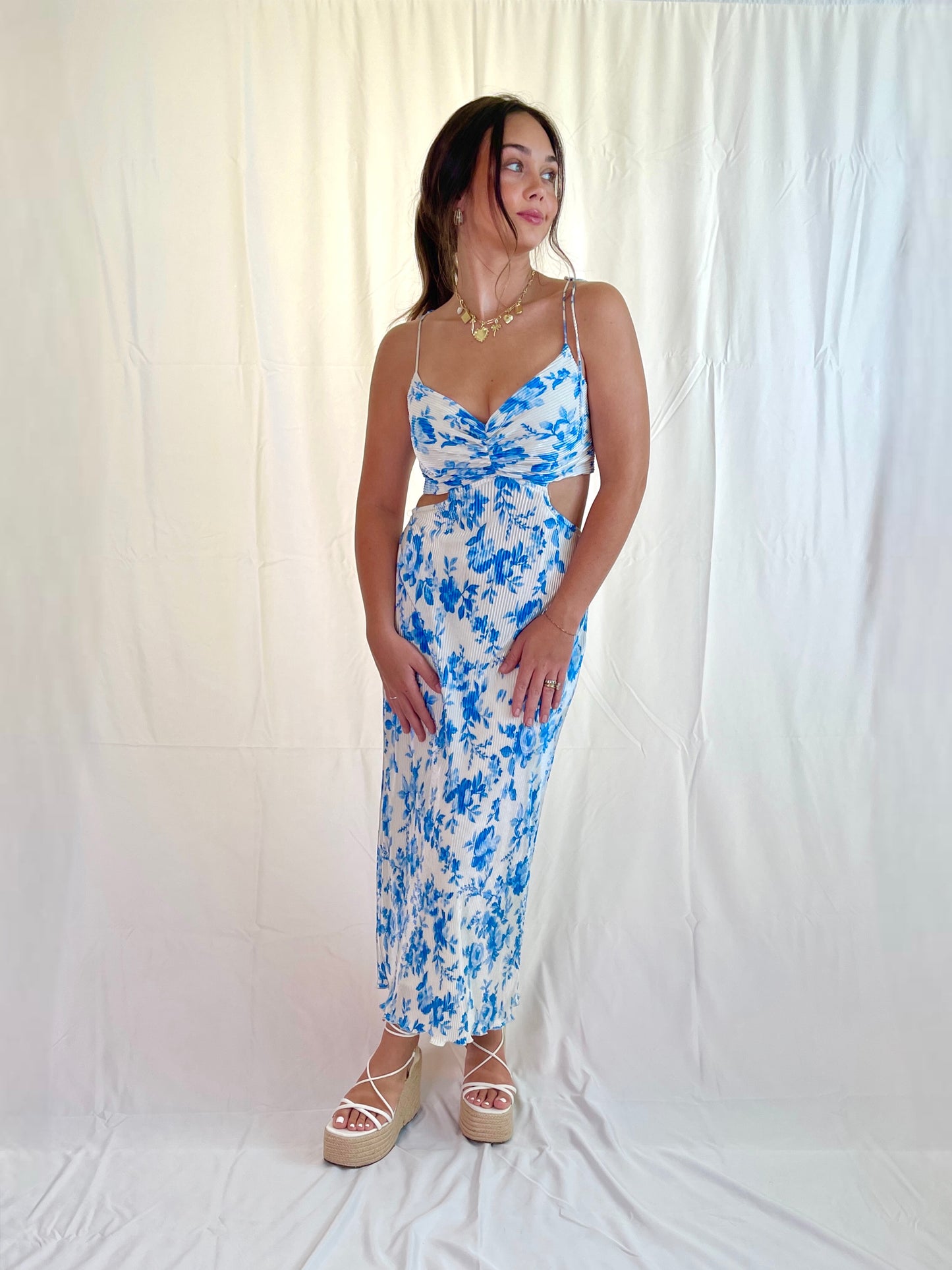 Blythe Floral Maxi Dress