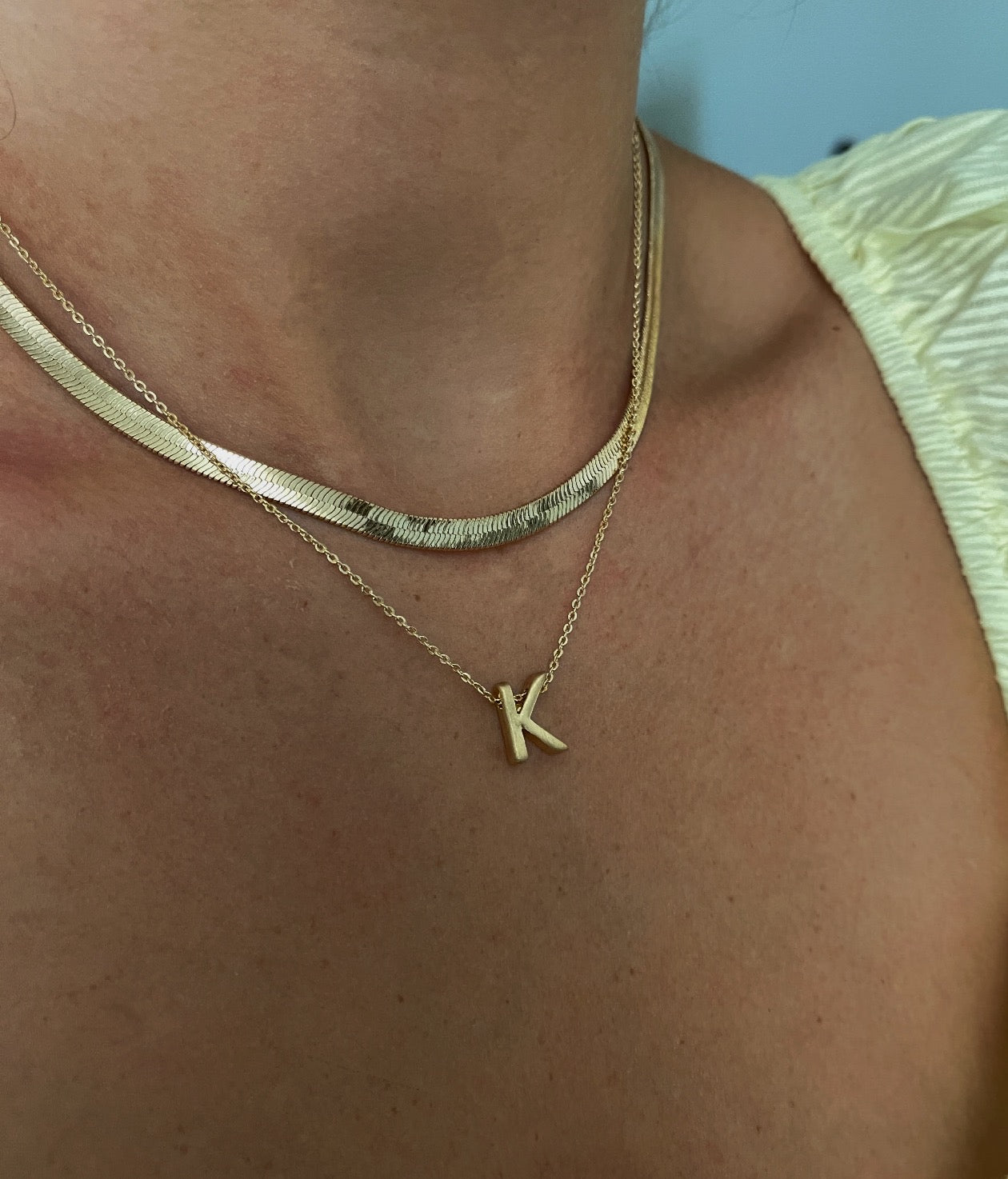 Herringbone Chain Necklace