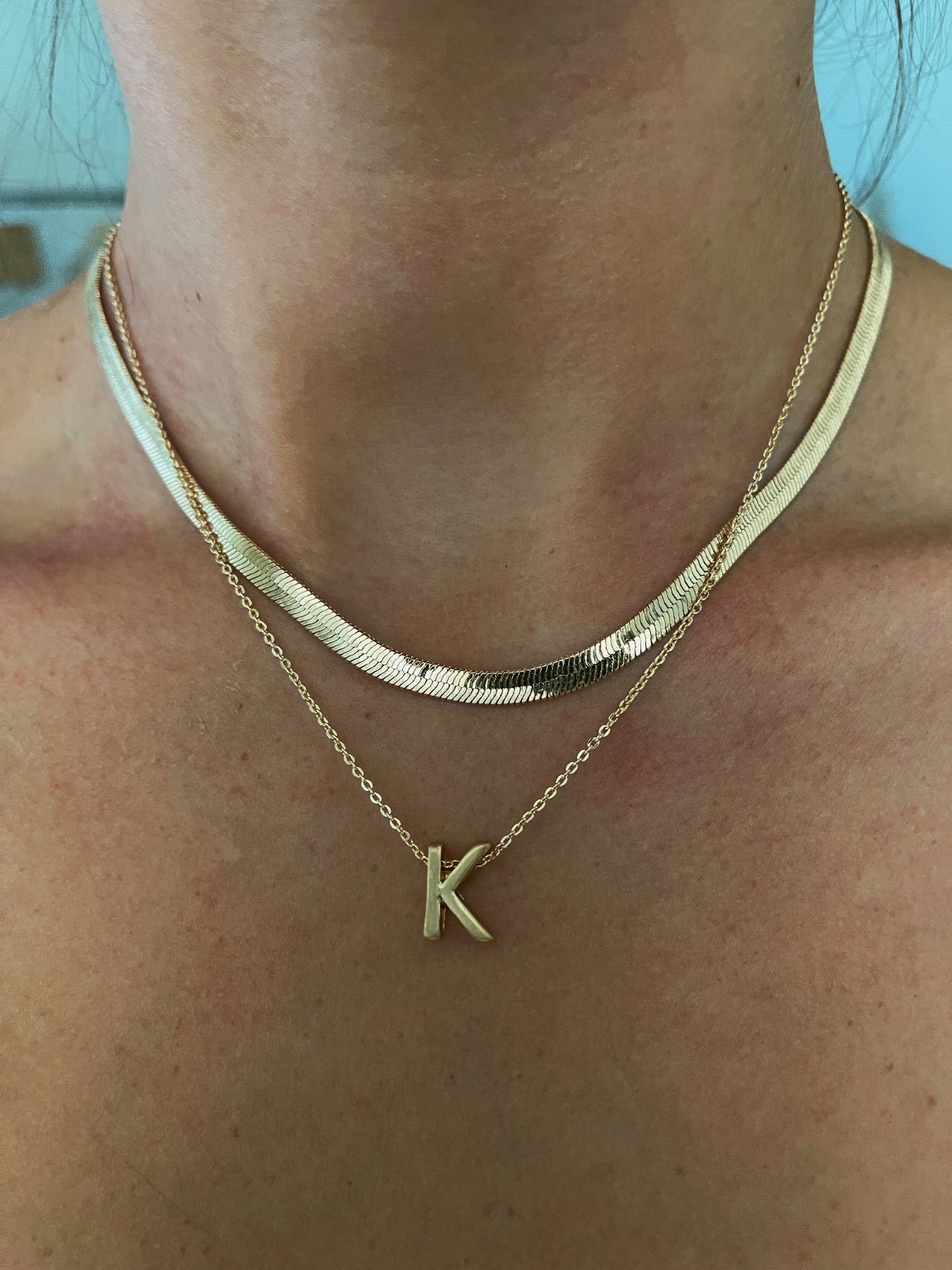 Herringbone Chain Necklace