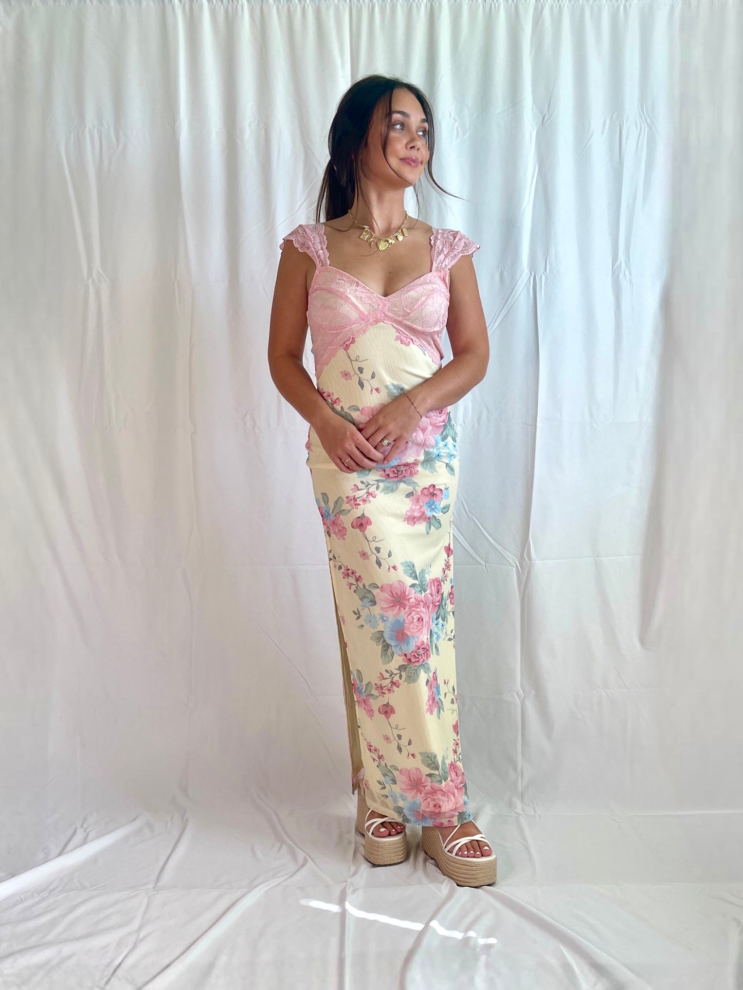 Ella Floral Maxi Dress