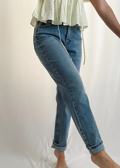 Debra High Rise Mom Jeans