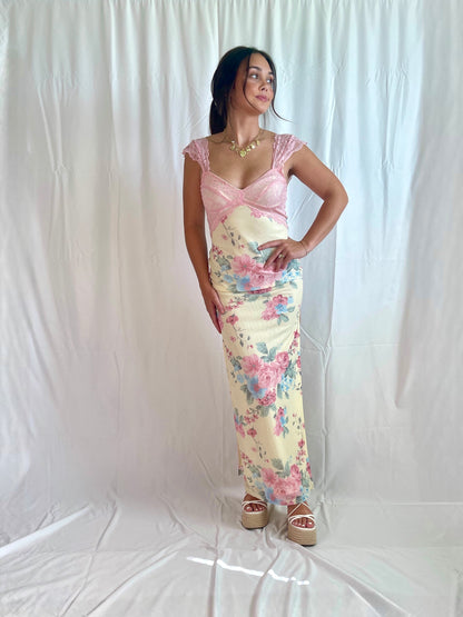Ella Floral Maxi Dress