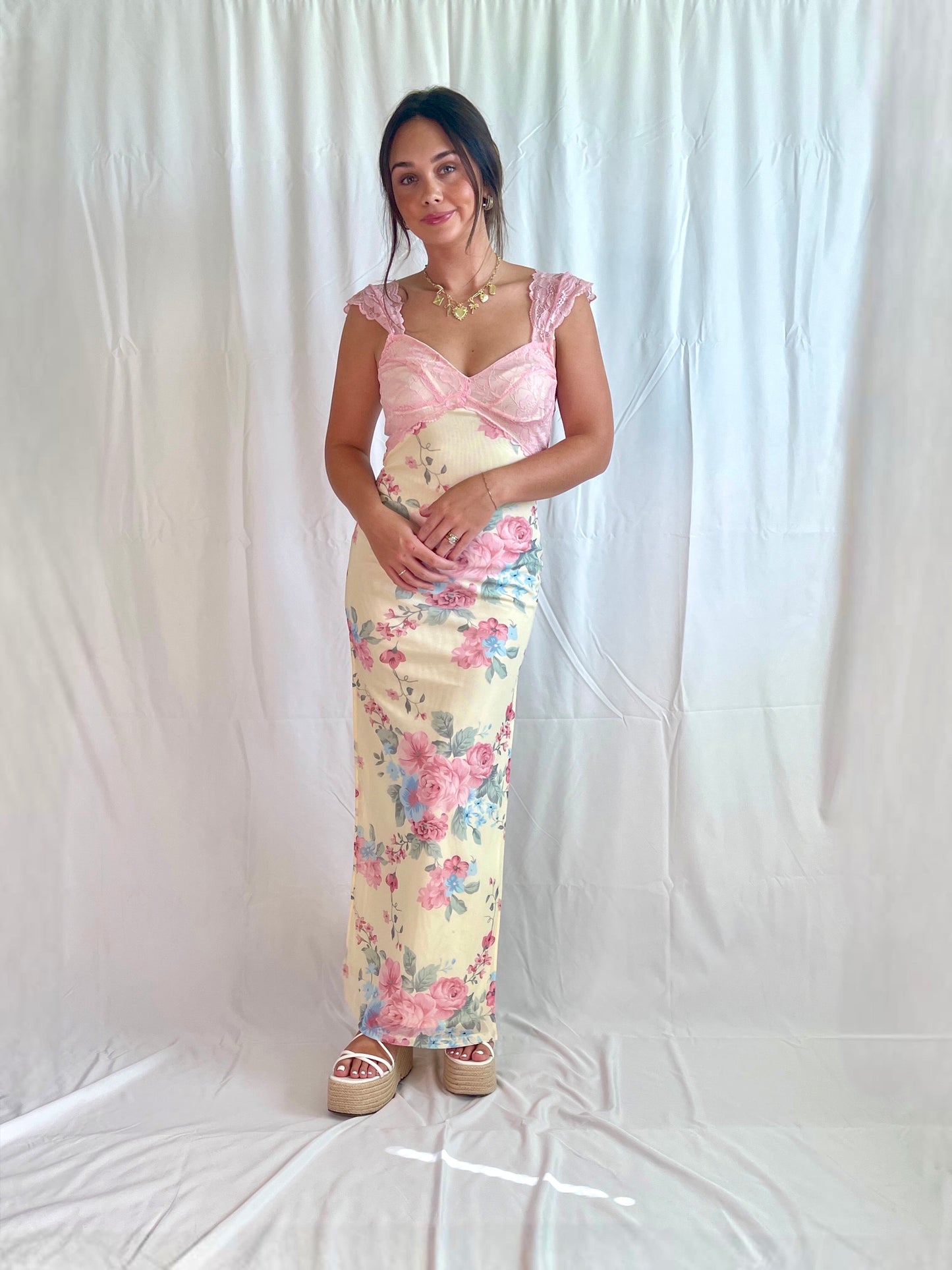 Ella Floral Maxi Dress
