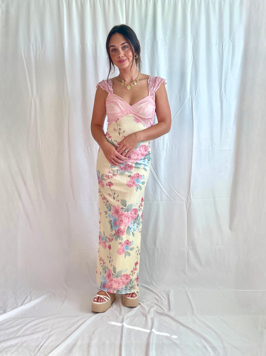 Ella Floral Maxi Dress