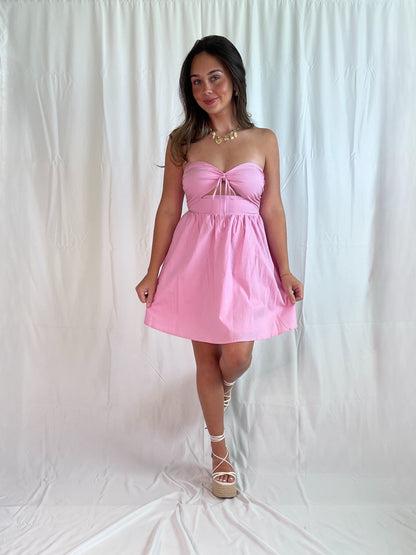 Brooklyn Bow Mini Dress