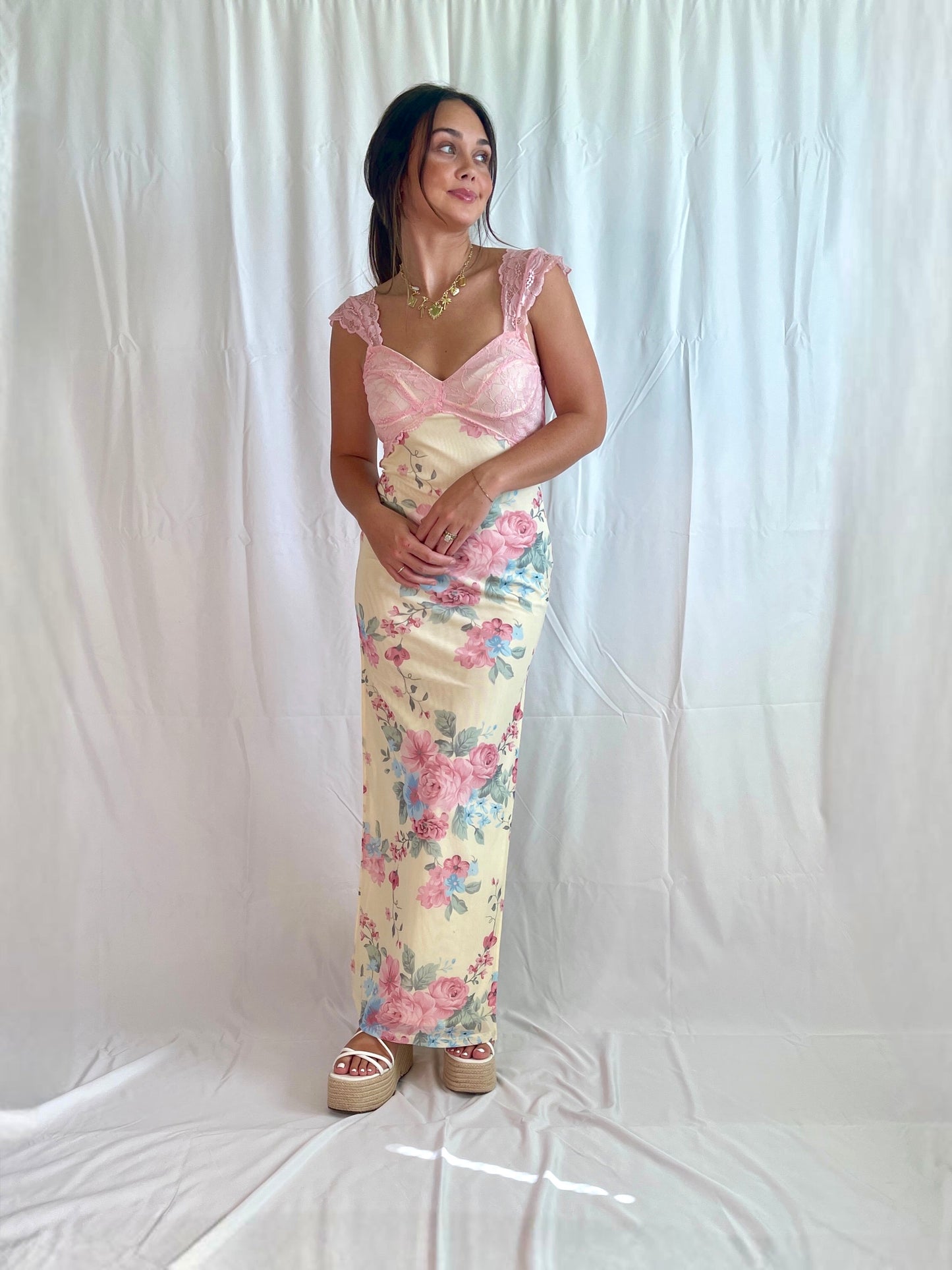 Ella Floral Maxi Dress