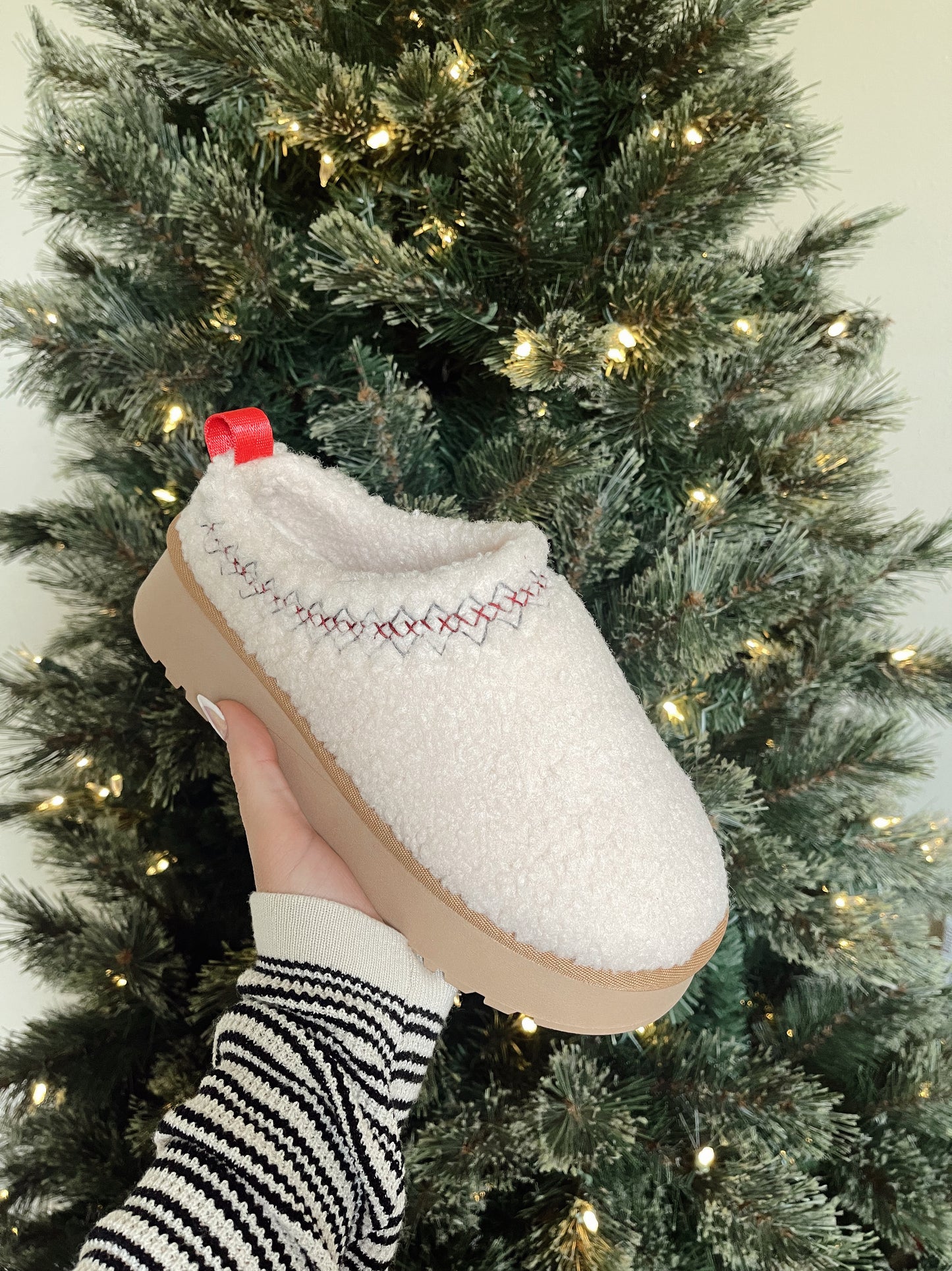 Sherpa Platform Slippers