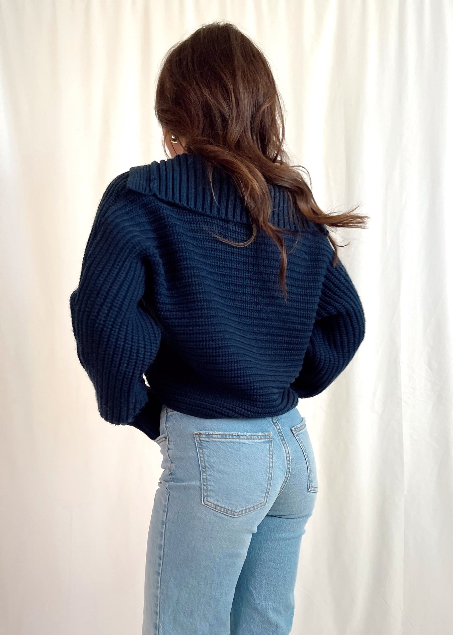 “Luna” V-Neck Sweater