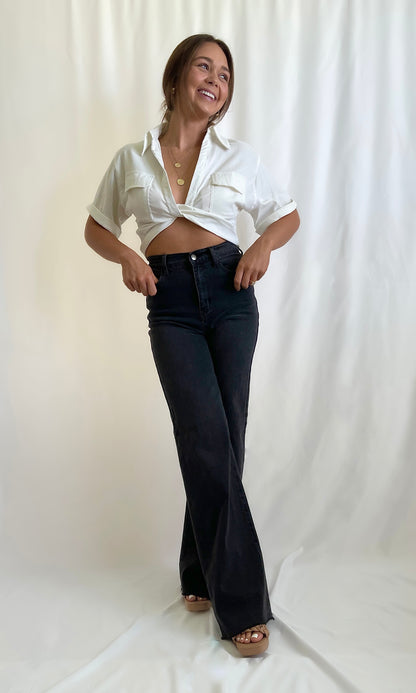 Savannah Vintage Black Jeans